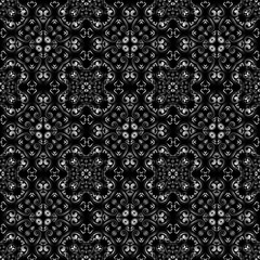 Vector abstract seamless openwork pattern. Pattern with geometrical order.