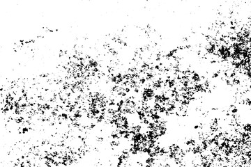 Distressed overlay texture of rough surface, cracked concrete, stone and asphalt. Grunge background. One color graphic resource.