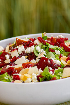 Beet Salad with Apple and Feta