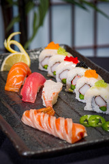 Small Sushi and Sashimi Platter