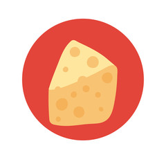 delicious cheese hand draw style