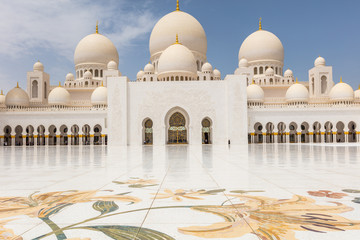 Fototapeta premium Scheich-Zayid-Moschee in Abu Dhabi