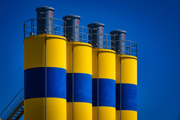 Zementsilos Betonwerk