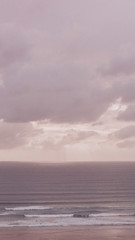 Obraz premium Bad weather over the sea