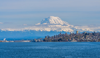 Ruston Shoreline Landscape Scene 8