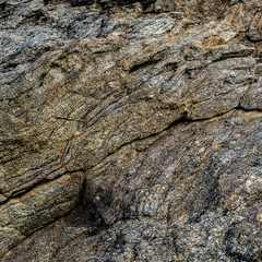 Granite stone at the seaside in Brittany