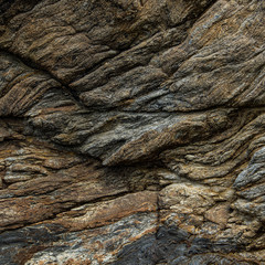 Granite stone at the seaside 