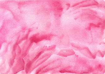 Obraz na płótnie Canvas pink splash abstract watercolor background