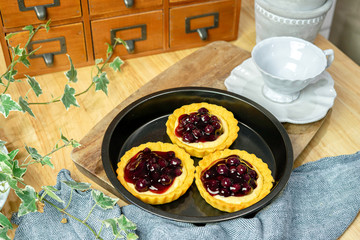 Blueberry Cheese Tarts recipes, Desserts, Sweet tarts