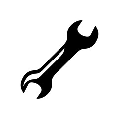 Fototapeta premium wrench icon vector trendy design template logo