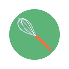 kitchen handle mixer utensil hand draw style