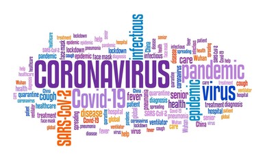 Coronavirus pandemic text