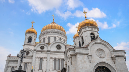 The Cathedral of Christ the Saviour or Savior is a Russian Orthodox church in Moscow, Russia