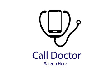 Fototapeta na wymiar Call Doctor icon. medicine and healthcare, medical support sign vector graphics, a linear pattern on a white background, eps 10.