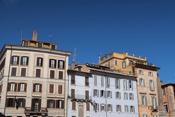 Colourful Architecture in Rome