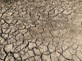 Ausgetrockneter Boden Trockenheit Dürre
