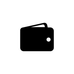 wallet icon vector trendy design template