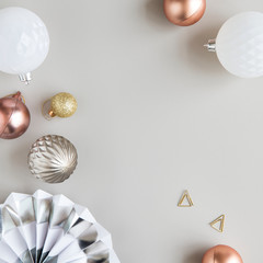 Modern minimal Christmas decorations