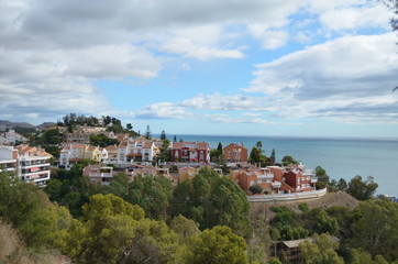 Fototapeta na wymiar panorama of the old town of kotor