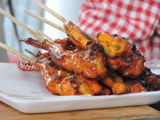 Street food of Thailand. Location Coral Island, Pattaya, Thailand.