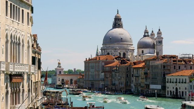 Basilica Santa Maria de Salute in Venice - Venezia Italy