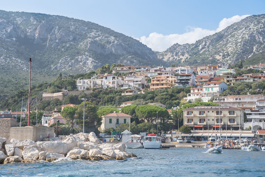 Cala Gonone port, Sardinia, Italy