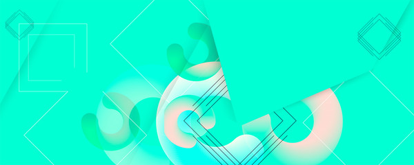 Elegant neo mint color pastel muted pale calm tones card template. Stock vector illustration convenient background