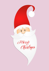 an illustration of Santa Claus in Christmas Day