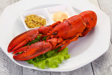 Luxury Lobster with sauce