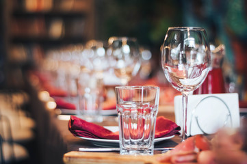 set table for a celebration