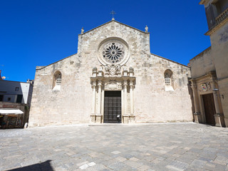 Fototapeta premium Catholic Cathedral of Santa Maria Annunziata. Italy, Puglia, Province of Lecce, Otranto
