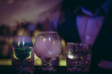 the Smoking cocktails
Photo at a party in the style of a gangster. Halloween