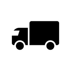 truck icon vector trendy design template