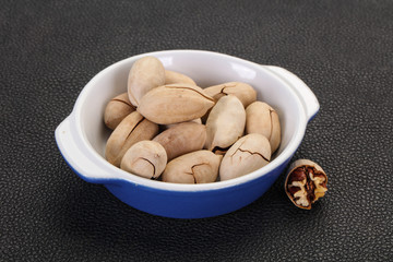 Pecan nuts heap