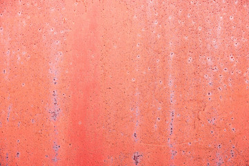 Grunge red color rust and paint texture background. red metal background painted in red with...
