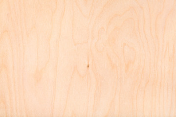 wooden background from natural birch plywood