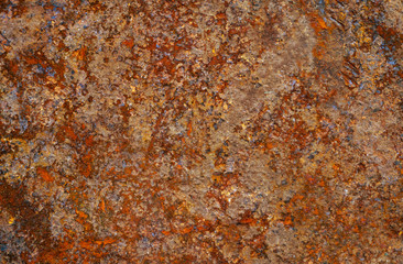 Rusty metal texture