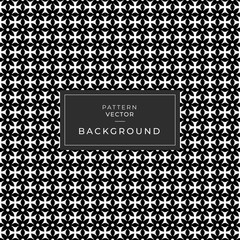 geometric seamless pattern leaf black and white abstract