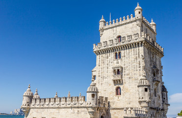 Fototapeta na wymiar Belem Tower in Lisbon, Portugal