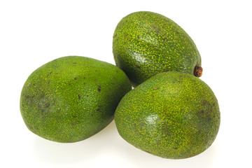 Ripe green dietary avocado - superfood