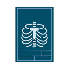 rx medical flat style icon