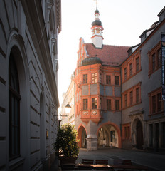 Fototapeta premium Altstadt Görlitz am Morgen