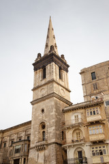 belltower in malta