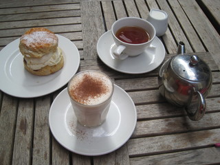 tea and scone