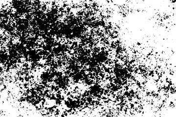 Obraz premium Distressed overlay texture of rough surface, cracked concrete, stone and asphalt. Grunge background. One color graphic resource.