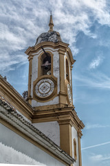 Fototapeta na wymiar Mother church of Santo Antonio, in Tiradentes, Minas Gerais, Brazil.