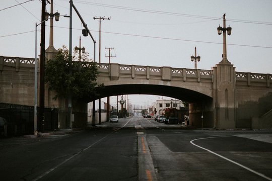 Bridge in downtown Los Angeles