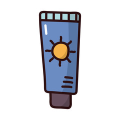 solar blocker bottle fill style icon