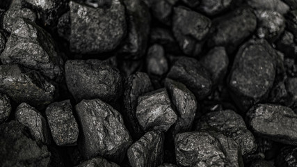 Charcoal close up