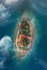 Saint George island from the sky